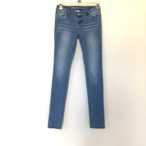 Blue Asphalt Jeans ~ Skinny, Straight & Long with a Light Wash ~ Size 5 Long